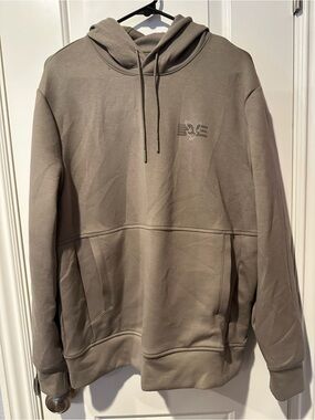 Men's Lightweight Hooded Sweatshirt - Taupe